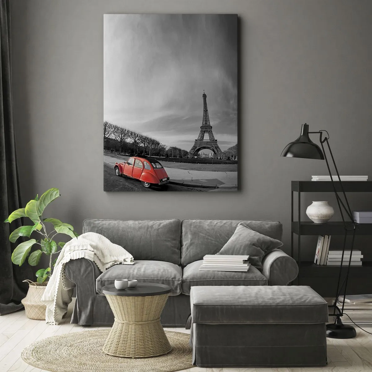 Obraz na plátně - Více pařížské než samotná Paříž - 70x100 cm