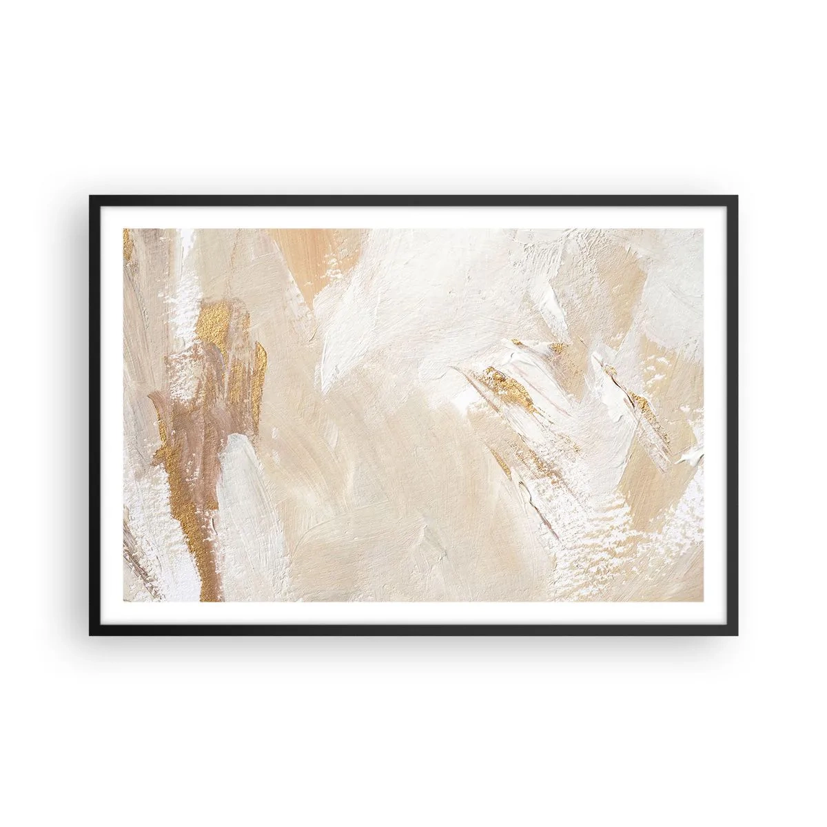 Plakát v černém rámu - Pastelová kompozice - 91x61 cm
