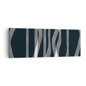 Obraz na plátně - Pokus o prolomení temnoty - 140x50 cm