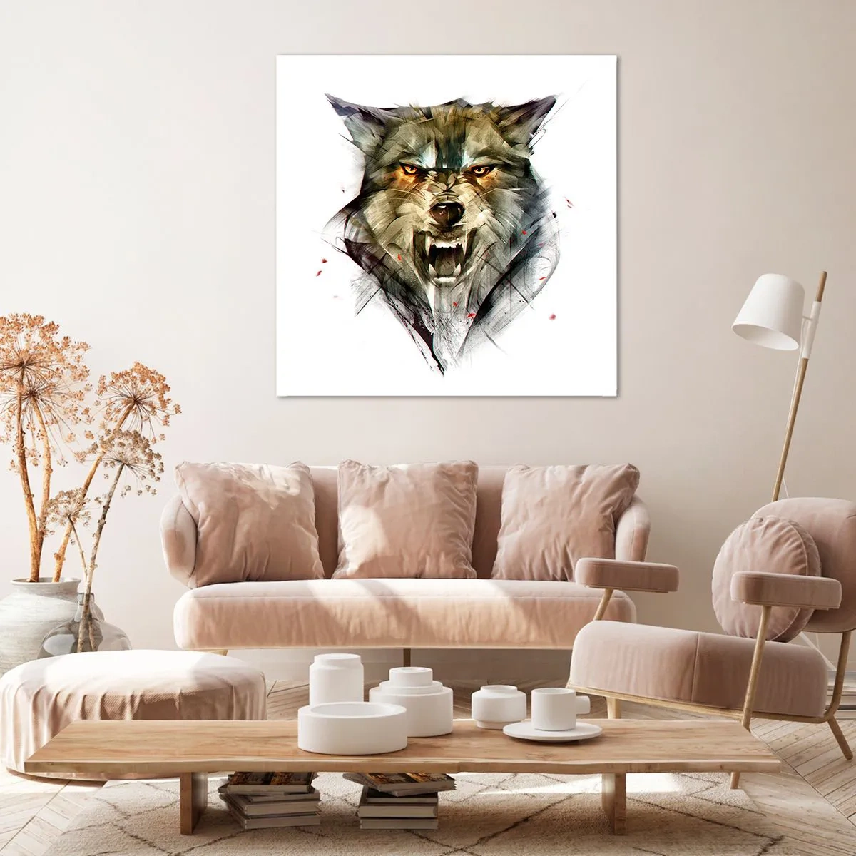 Obraz na plátně - Ani krok! - 40x40 cm