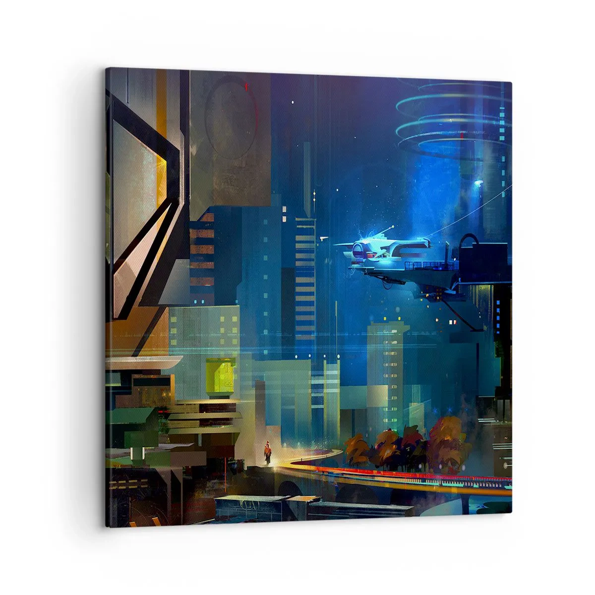 Obraz na plátně - V blízké budoucnosti - 50x50 cm