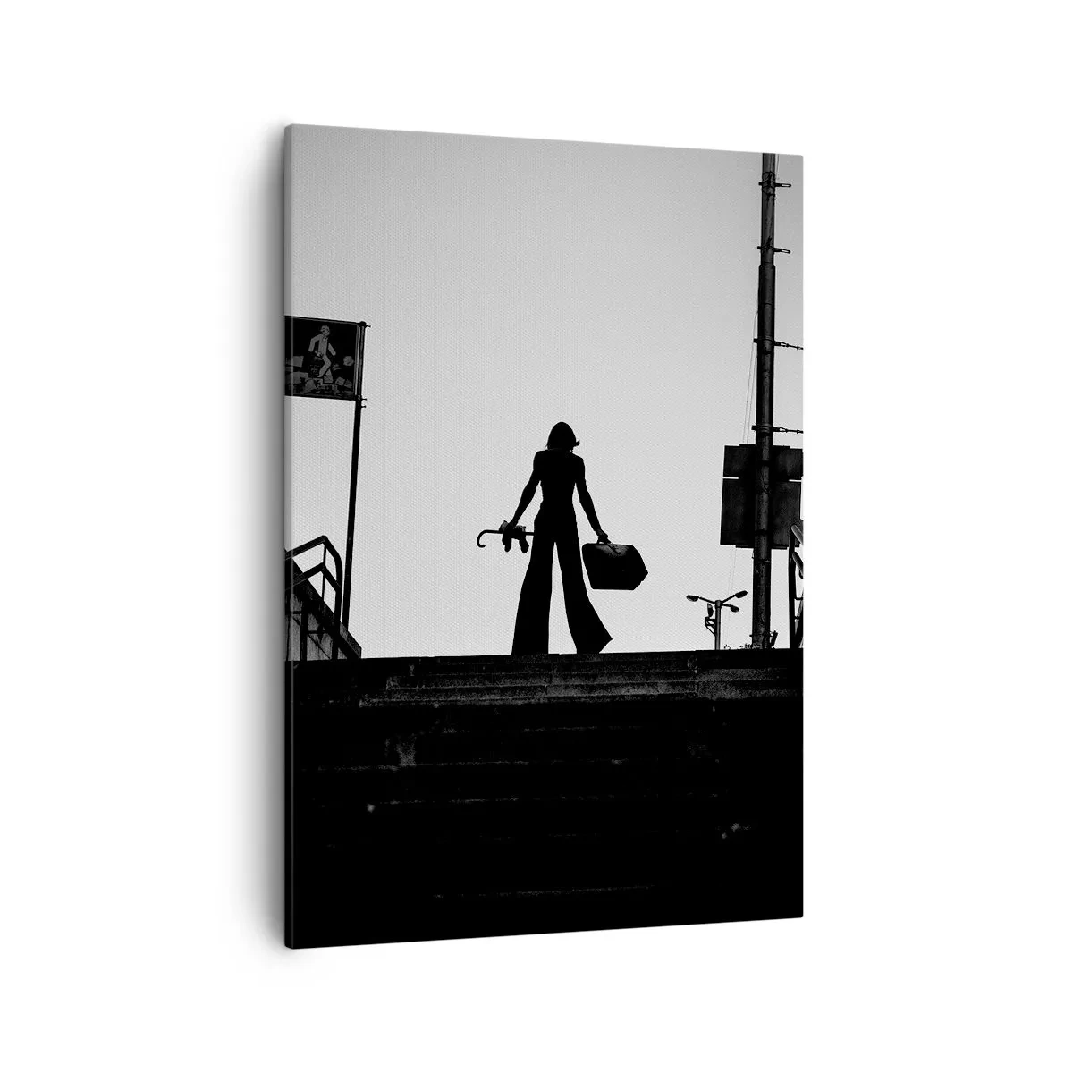 Obraz na plátně - Městská cesta - 50x70 cm