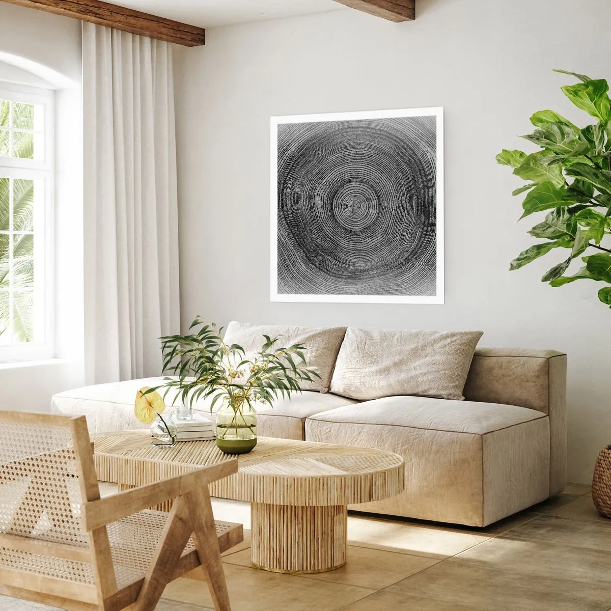 Plakát - Znamení doby - 40x40 cm