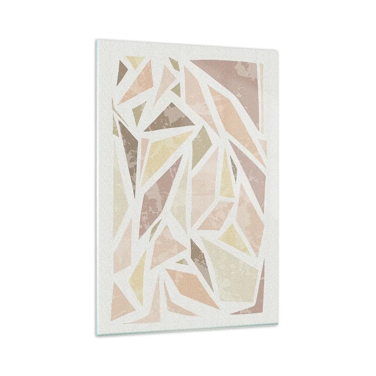 Obraz na skle - Kompozice: vitráž - 80x120 cm
