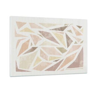 Obraz na skle - Kompozice: vitráž - 120x80 cm