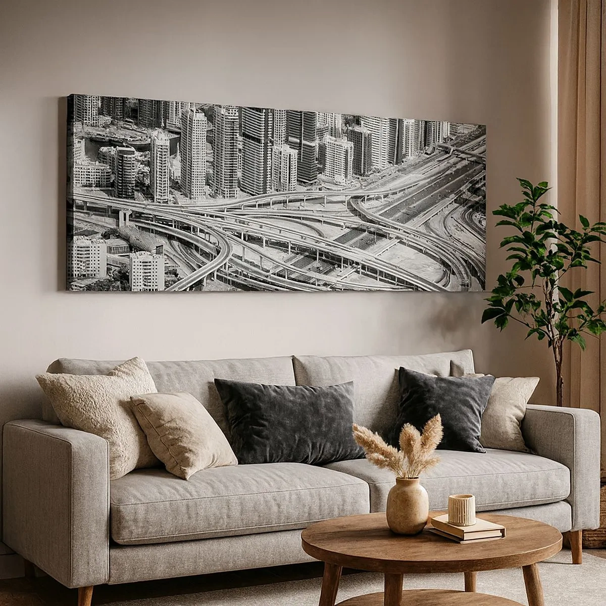 Obraz na plátně - Dubaj – nemožné město - 100x40 cm