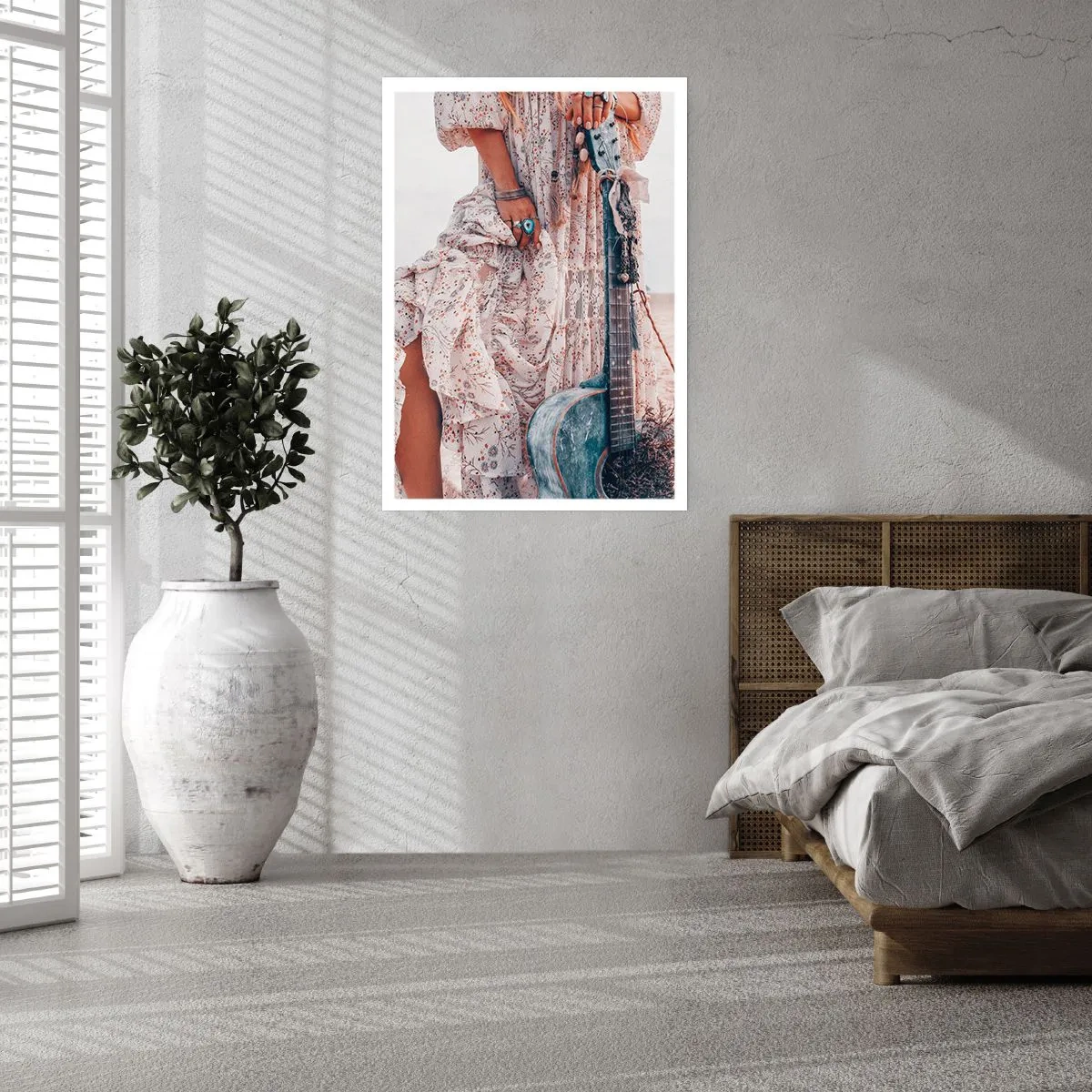 Plakát - Květinové děti na cestě - 70x100 cm