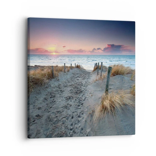 Obraz na plátně - Za trochu lásky šel bych světa kraj… - 30x30 cm