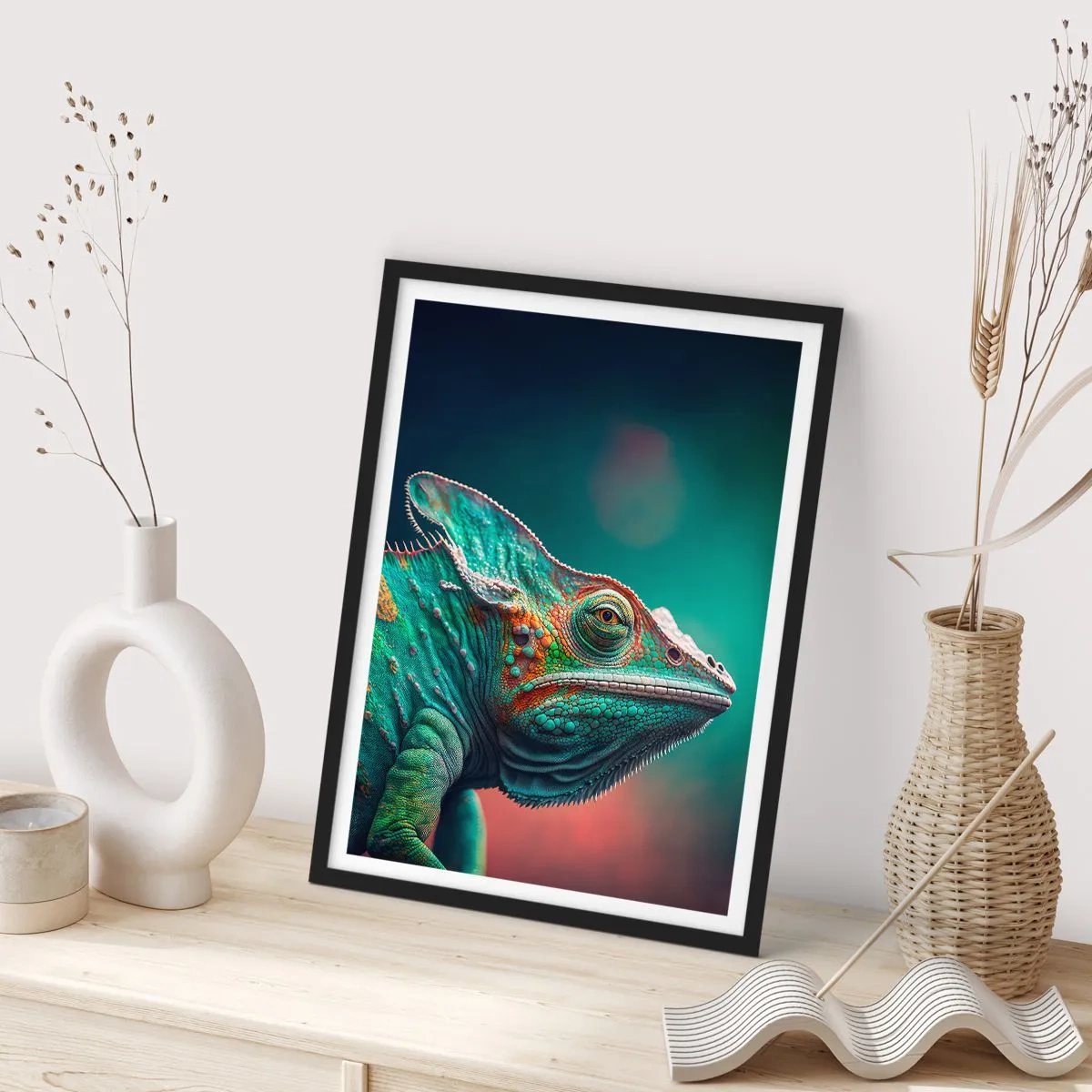 Plakát v černém rámu - Vidíš mě? To není dobré… - 30x40 cm