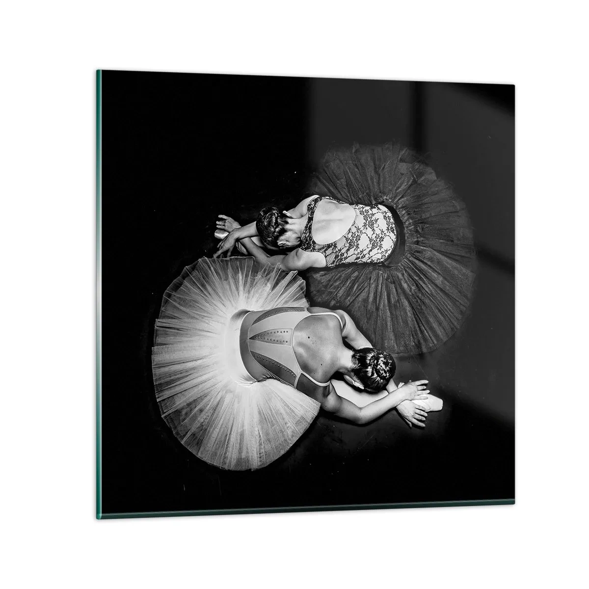 Obraz na skle - Jin a jang – dokonalá rovnováha - 60x60 cm