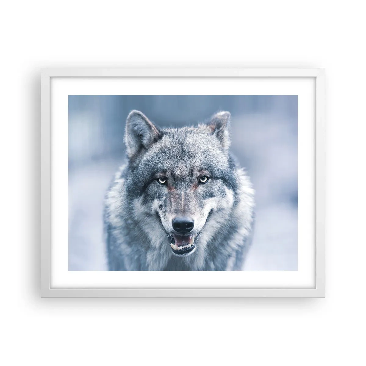 Plakát v bílém rámu - Přijmete tuto výzvu? - 50x40 cm