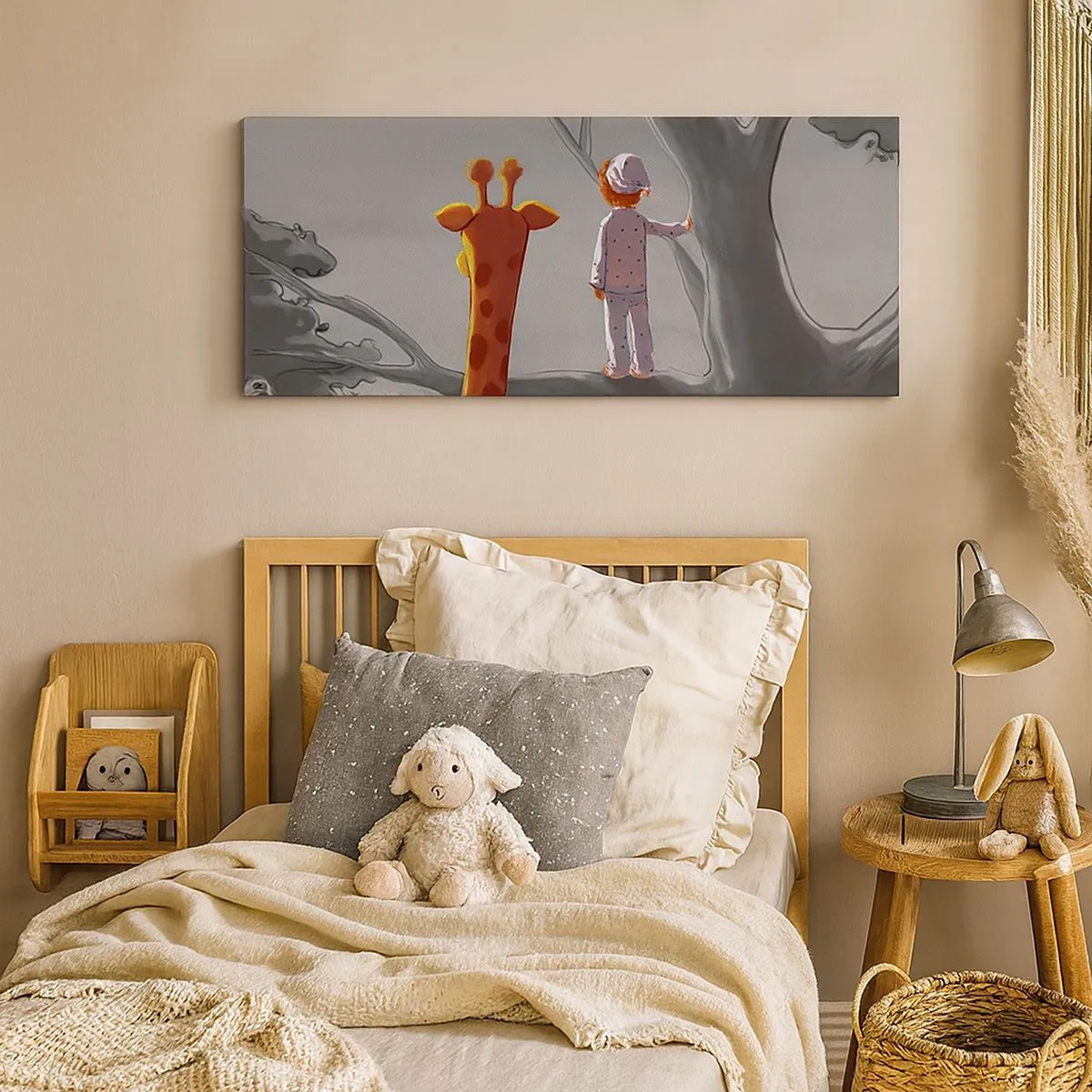 Obraz na plátně - Fakt se to děje - 100x40 cm