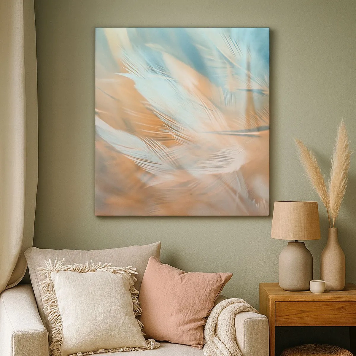 Obraz na plátně - V krajině něhy - 30x30 cm