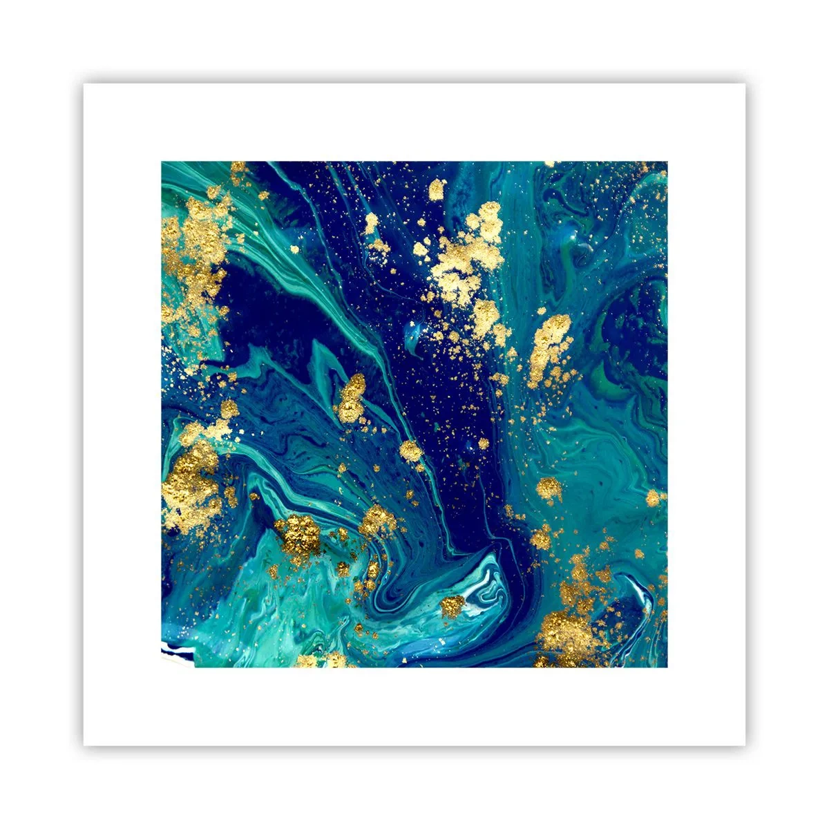 Plakát - Plátky slunce  - 30x30 cm