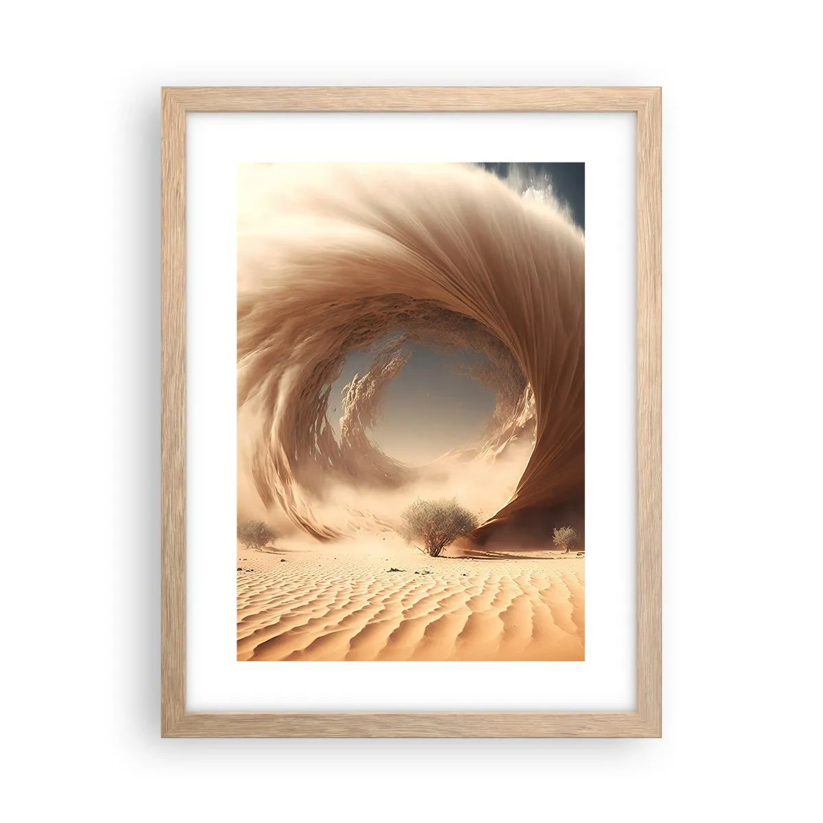 Plakát v rámu světlý dub - Otevřený portál - 30x40 cm