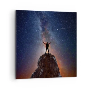 Obraz na plátně - Síla je se mnou! - 50x50 cm