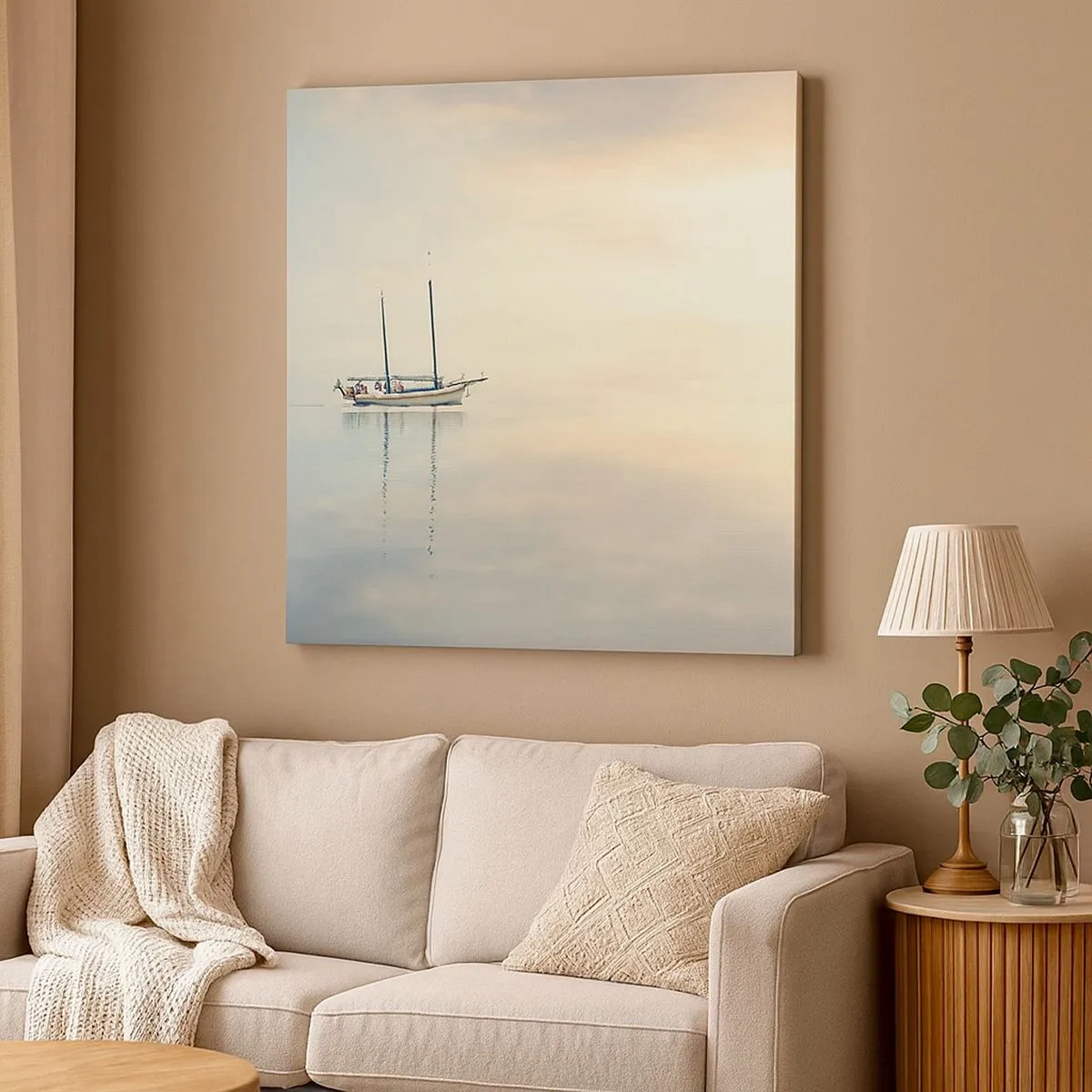 Obraz na plátně - V moři ticha - 30x30 cm