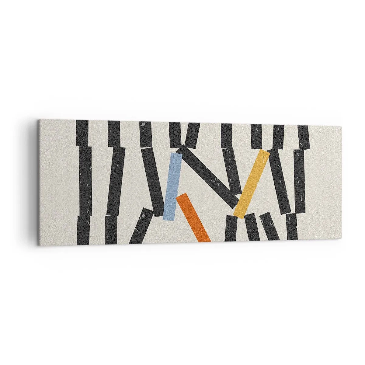 Obraz na plátně - Domino – kompozice - 140x50 cm