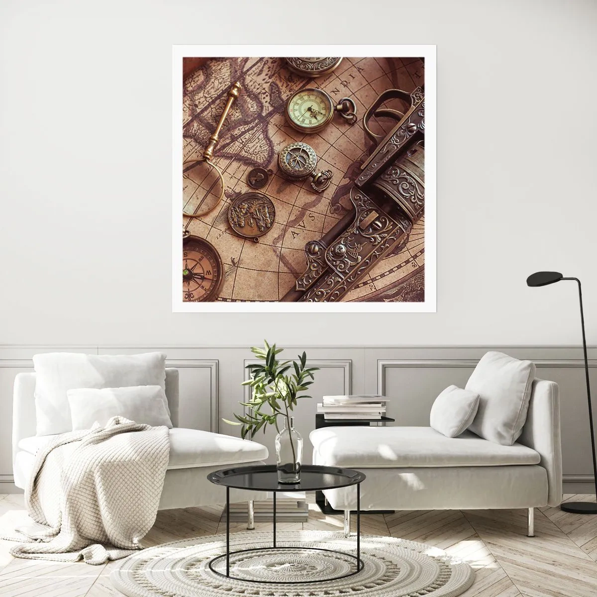 Plakát - Dobrodružství volá - 40x40 cm