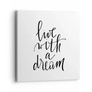 Obraz na plátně - Of course - 40x40 cm