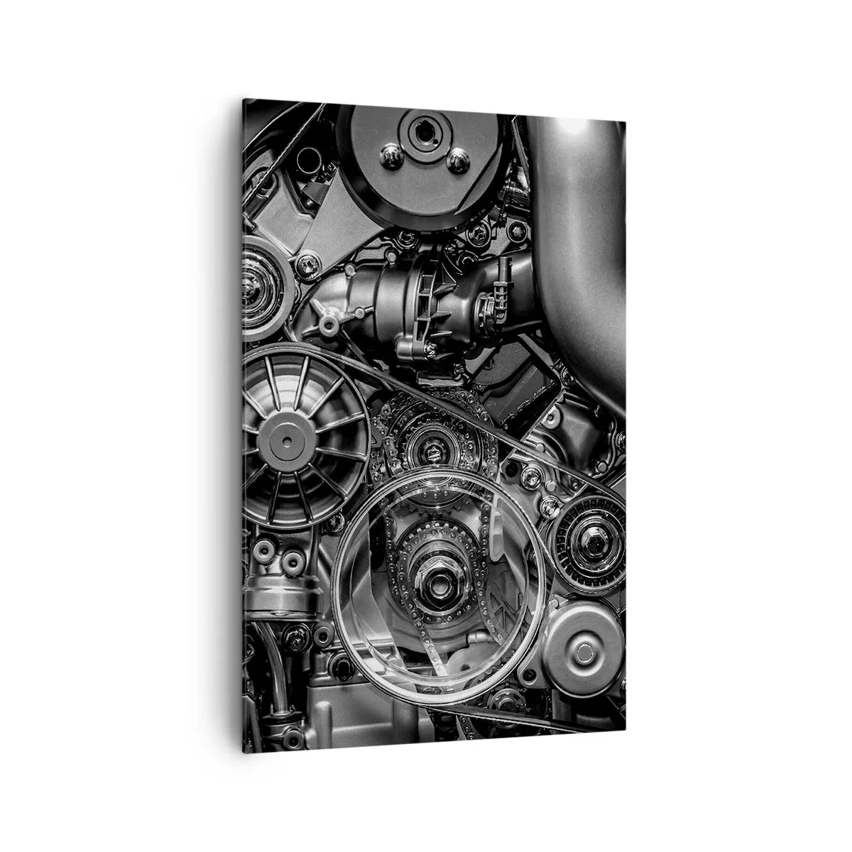 Obraz na plátně - Poezie mechaniky - 80x120 cm
