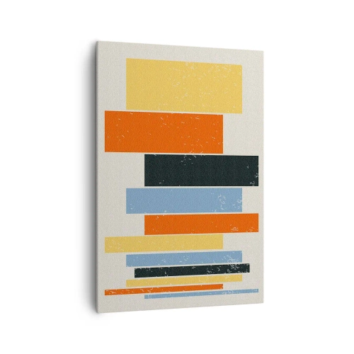 Obraz na plátně - Záznam hudby - 70x100 cm