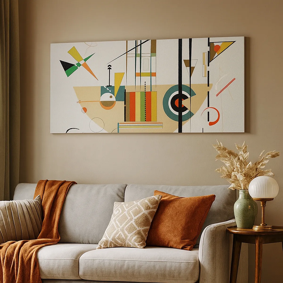 Obraz na plátně - A svět se směje - 30x30 cm