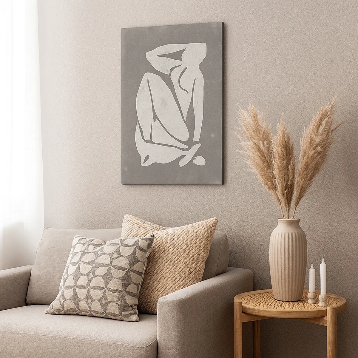 Obraz na plátně - V zádumčivosti - 50x70 cm