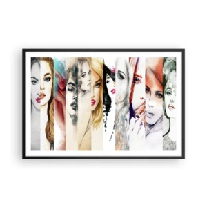 Plakát v černém rámu - A vždy jsi to TY - 91x61 cm