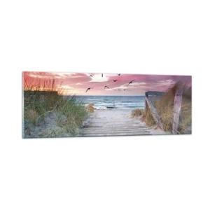 Obraz na skle - Baltská imprese - 90x30 cm