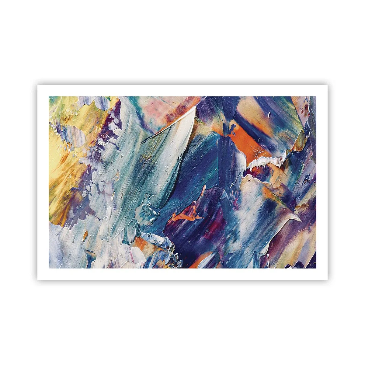 Plakát - Chaos barev - 91x61 cm