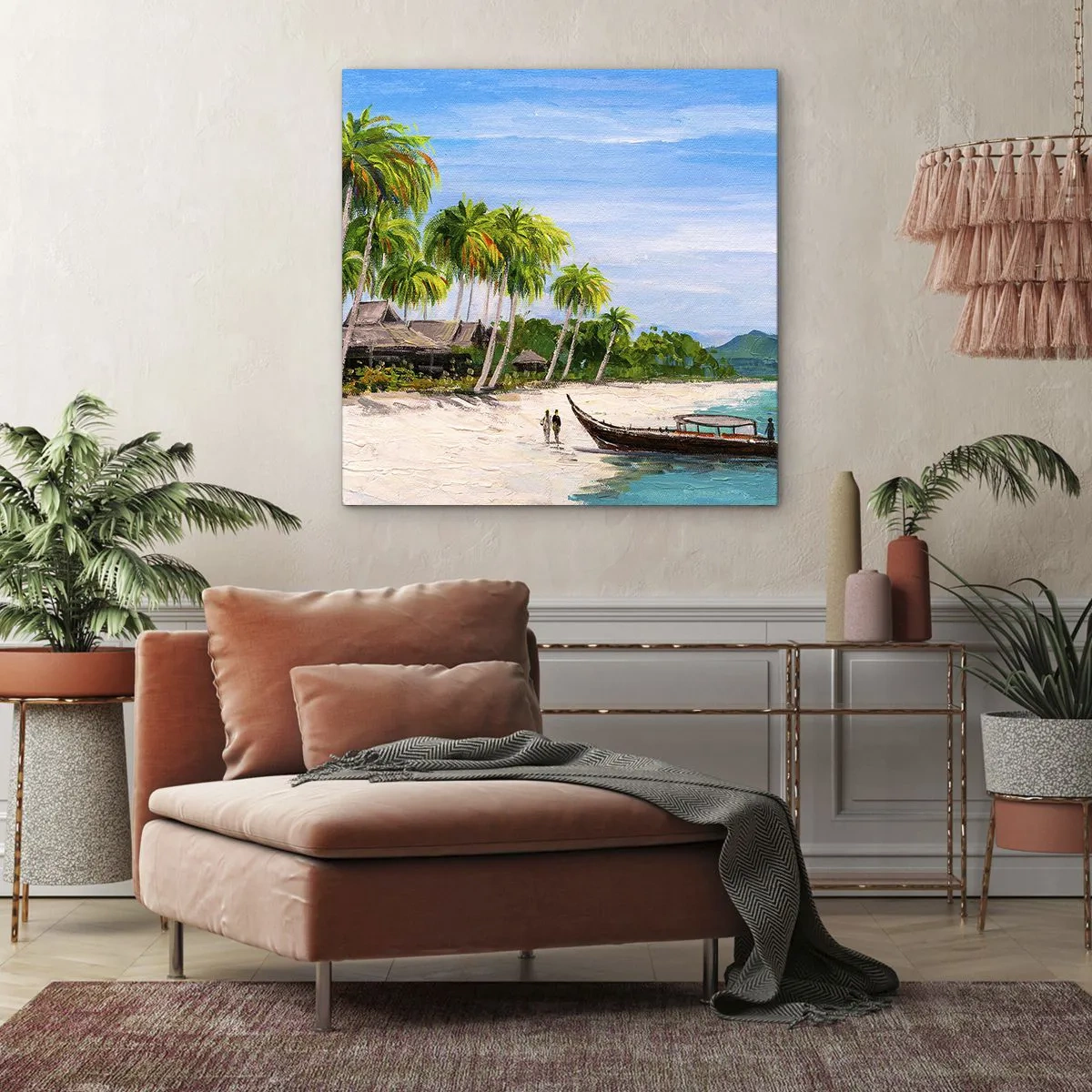 Obraz na plátně - Exotický sen - 60x60 cm