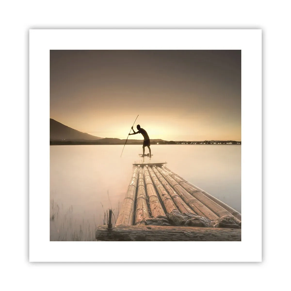 Plakát - Před odpočinkem - 40x40 cm