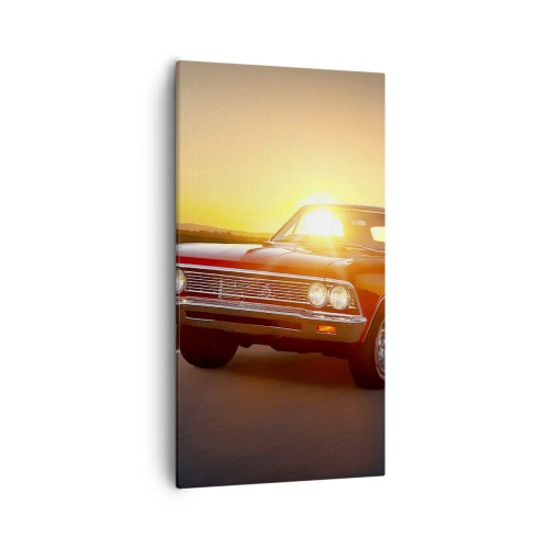 Obraz na plátně - Touha má červenou barvu - 55x100 cm