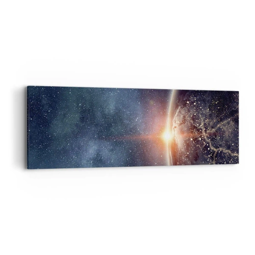 Obraz na plátně - V nové perspektivě - 90x30 cm