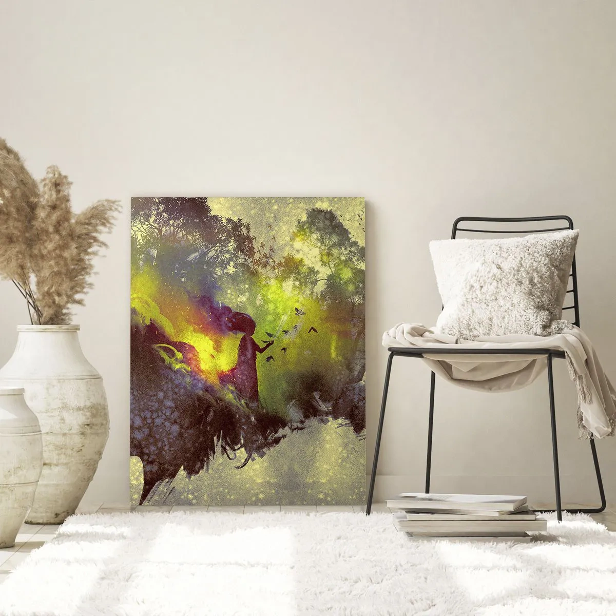 Obraz na skle - Matka příroda - 50x70 cm