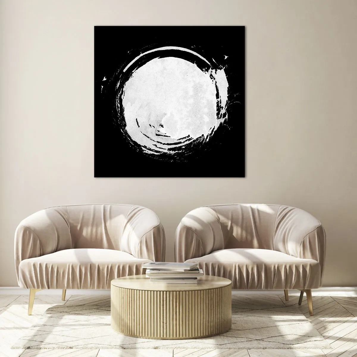 Obraz na skle - Správné řešení - 70x70 cm