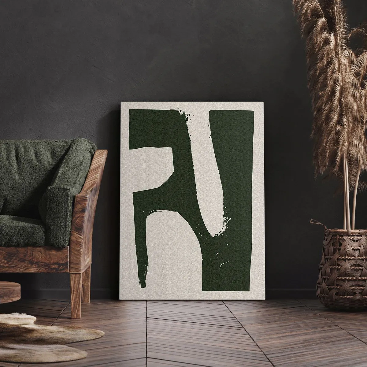 Obraz na plátně - Zálivy v bílem - 45x80 cm