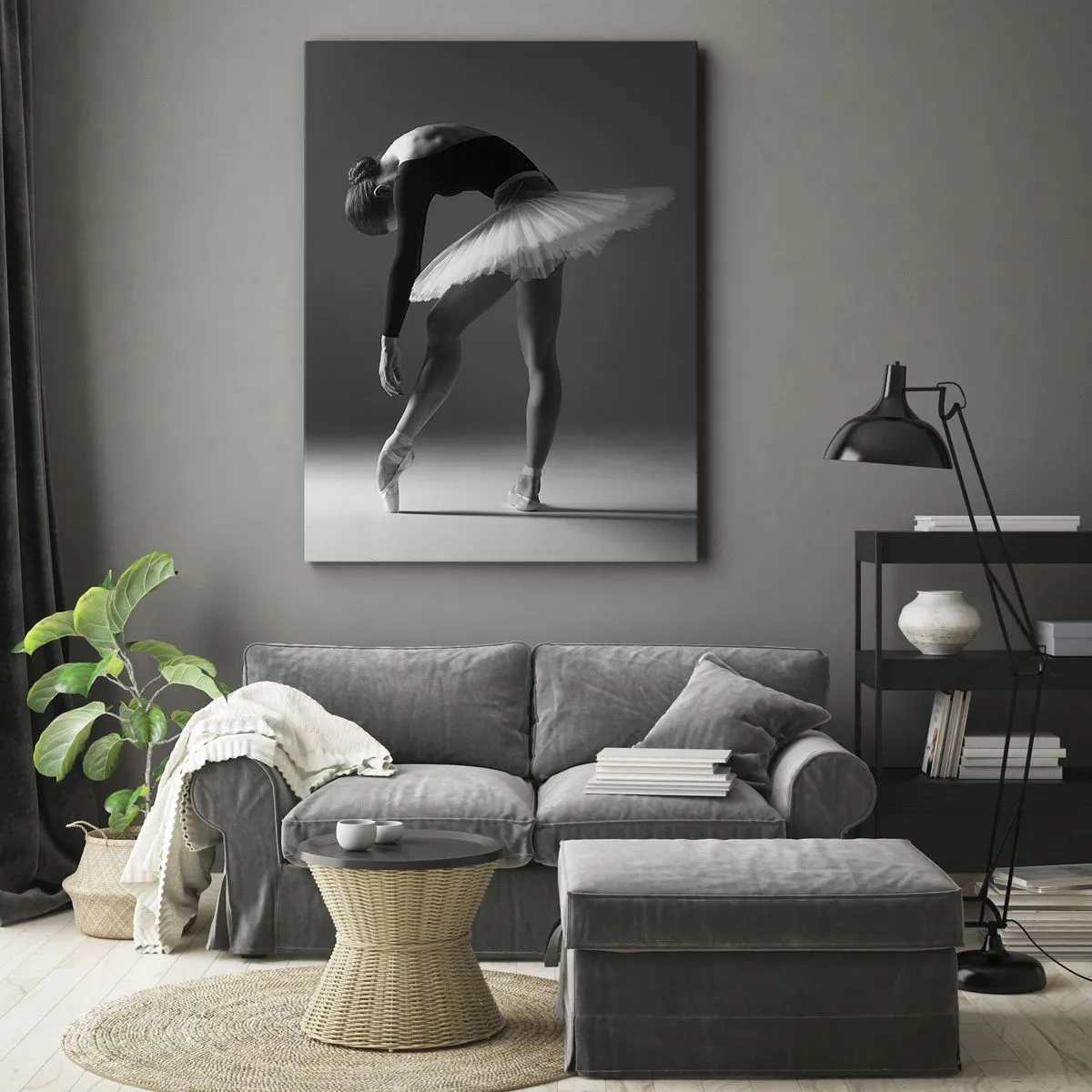 Obraz na plátně - Bella ballerina - 50x70 cm