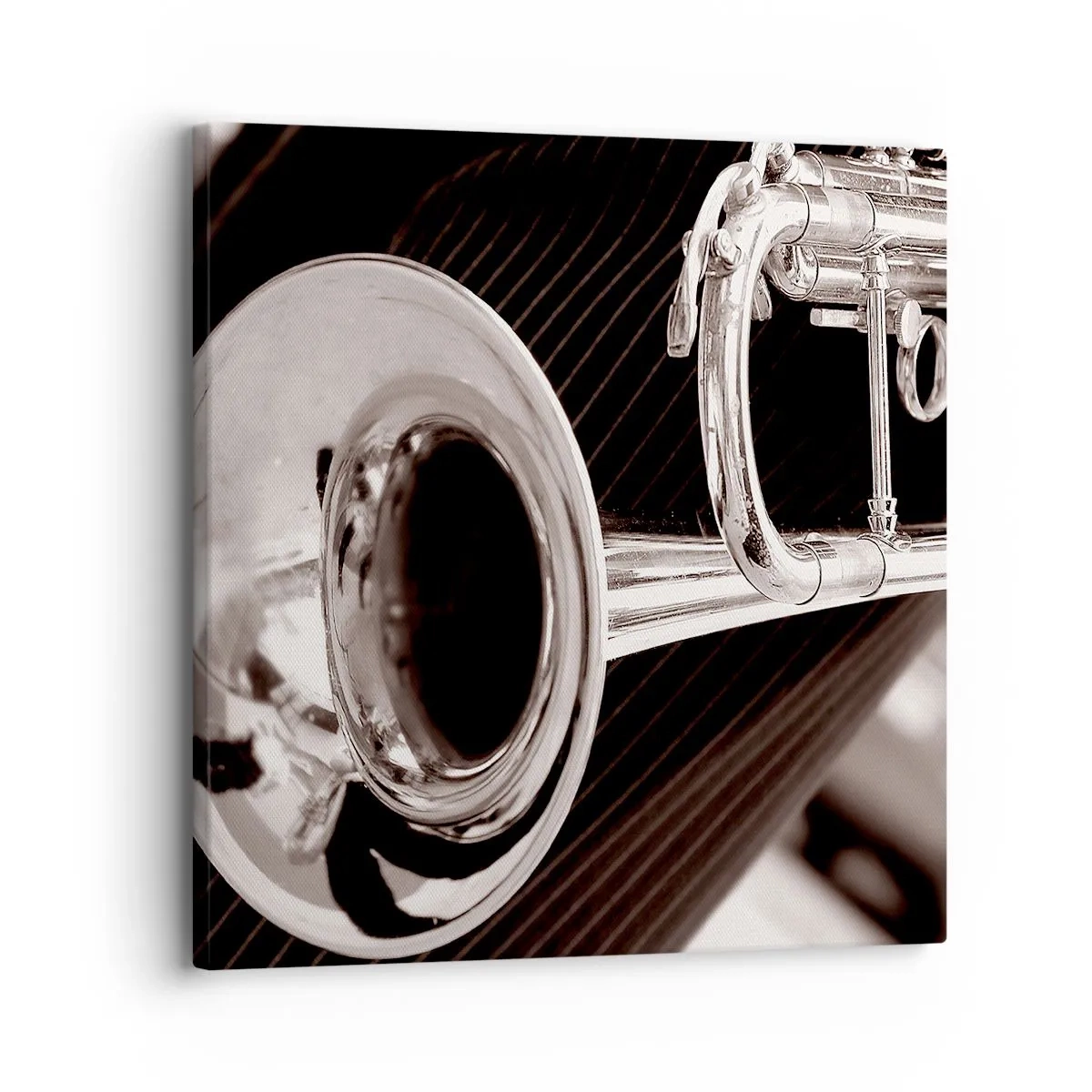 Obraz na plátně - Hudební cestování do 30. let - 30x30 cm