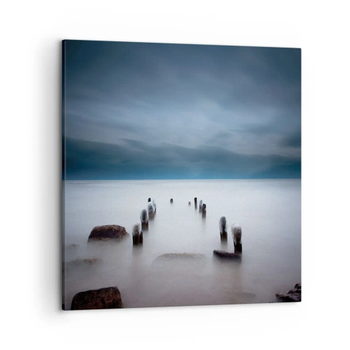 Obraz na plátně - Zamyšlené jezero - 50x50 cm