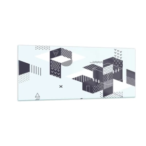 Obraz na skle - V duši matematika - 100x40 cm