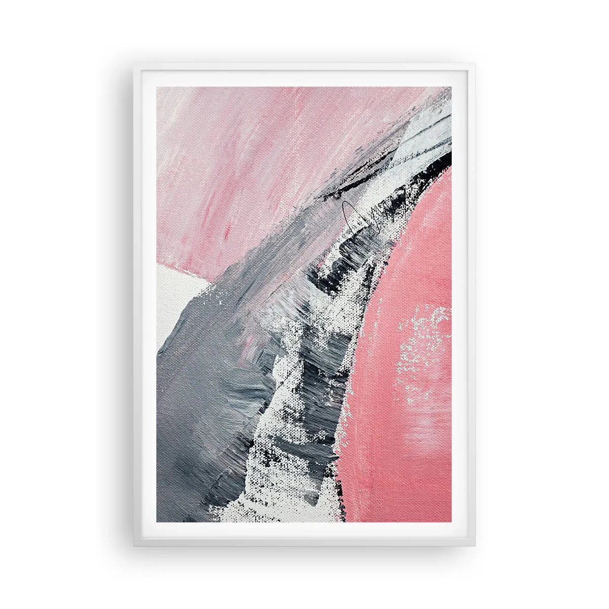 Plakát v bílém rámu - Sladěná kompozice - 70x100 cm