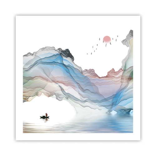 Plakát - Ke křišťálovým horám - 60x60 cm