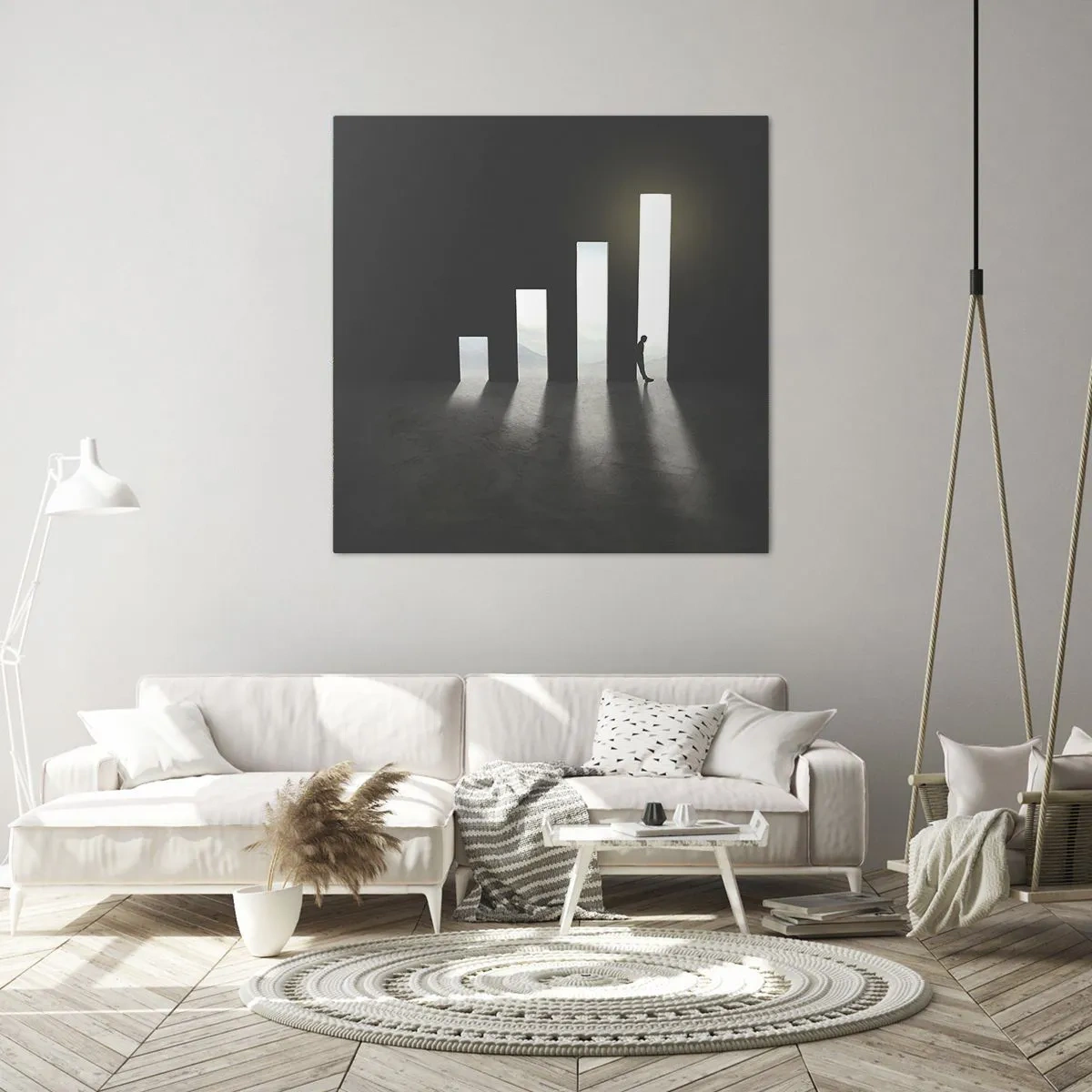 Obraz na plátně - Úspěch – imprese - 60x60 cm