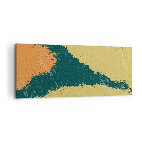 Obraz na plátně - Abstrakce – zpomalený pohyb - 100x40 cm