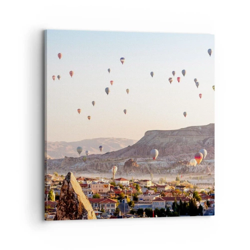 Obraz na plátně - Jako lodě na obloze - 70x70 cm