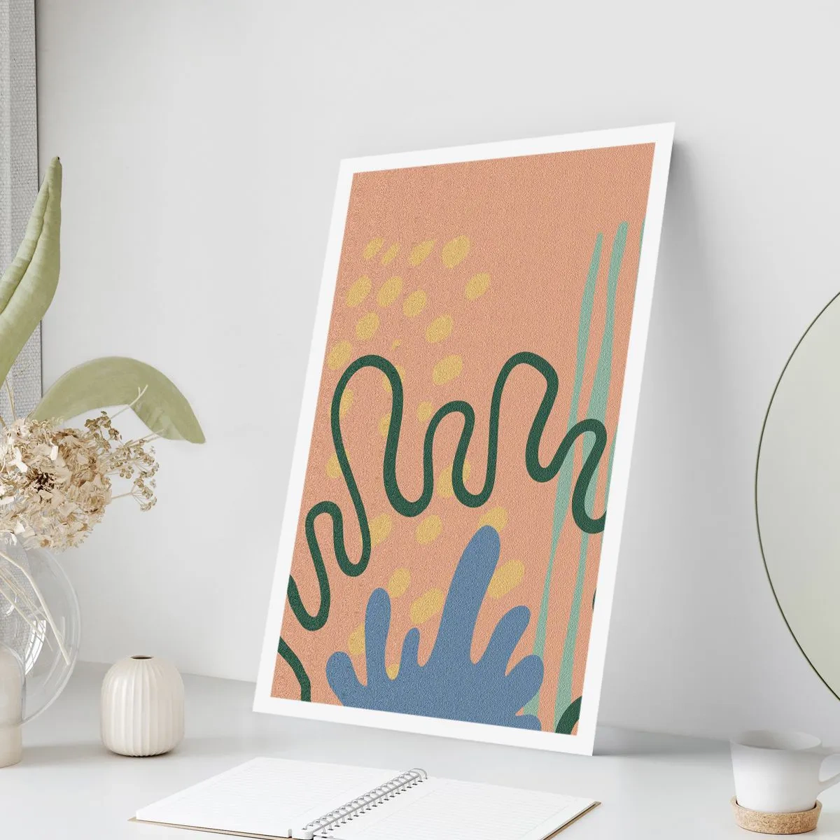 Plakát - Abstrakce: rozmanitost přírody - 61x91 cm