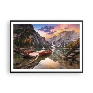 Plakát v černém rámu - Slib dne - 100x70 cm