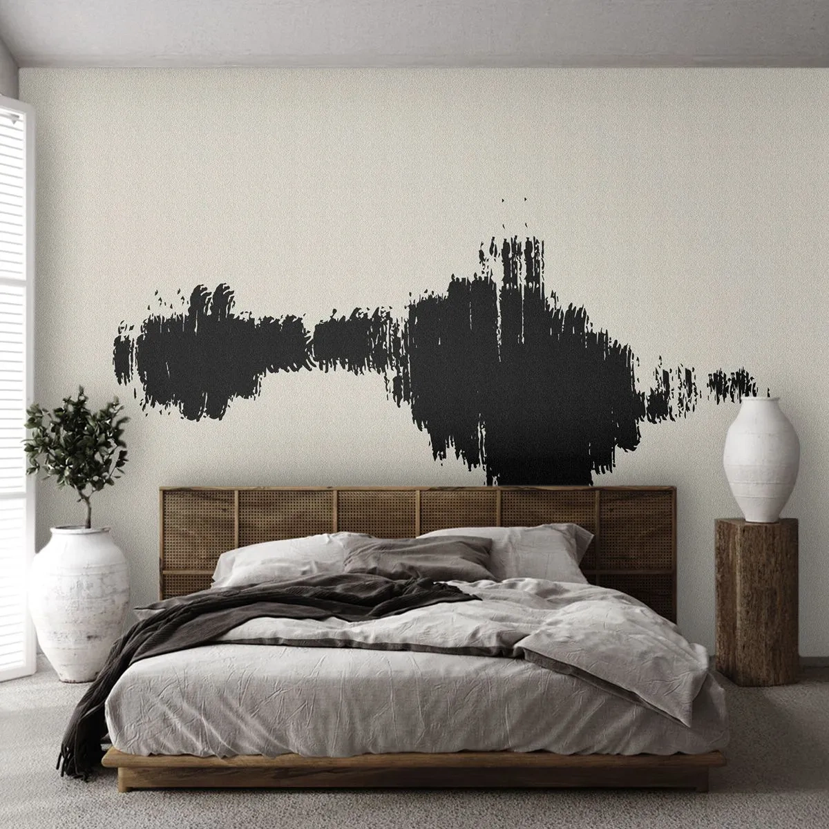 Fototapeta Samolepicí Deluxe Sticker - Vibrace představivosti - Moderní, Abstrakce, skandinávský - 100x70 cm